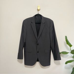 Hugo Boss Guabello Super 120’s Collection Gray Wool Sport Blazer Jacket